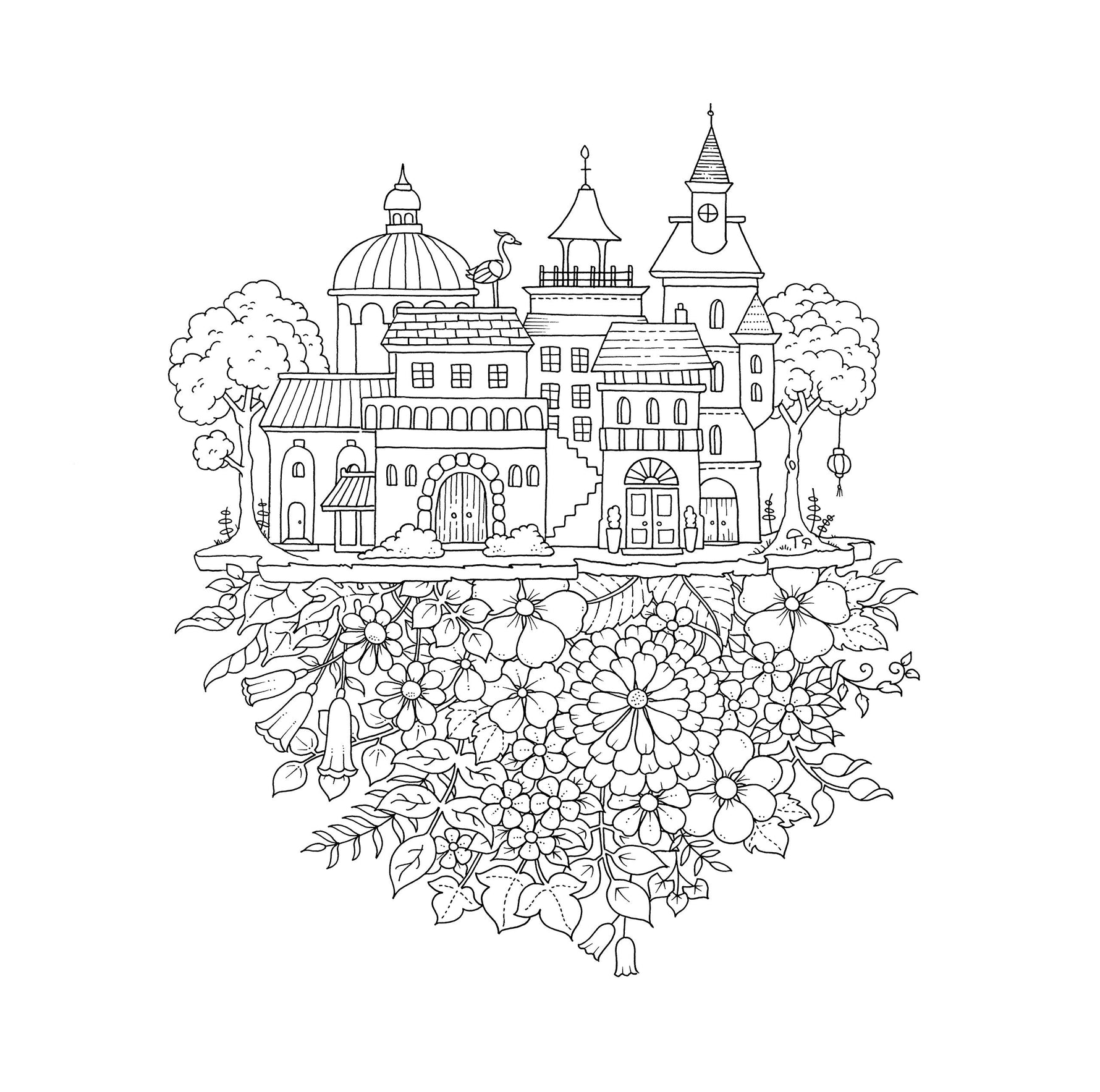 Worlds of Wonder: A Coloring Book for the Curious