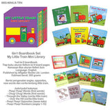 Mini Library Board Books for Toddlers, Children, Babies