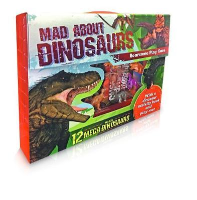 Mad About Dinosaurs Play Set with 12 MEGA Dinosaurs