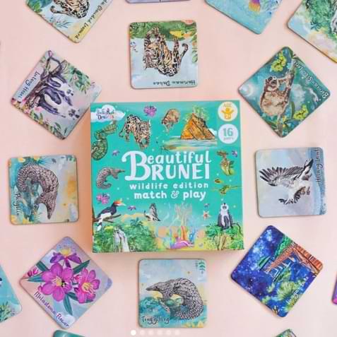 Beautiful Brunei Wildlife Edition Match & Play