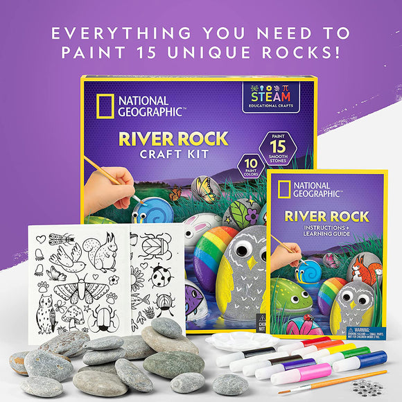 National Geographic River Rock Craft Kit