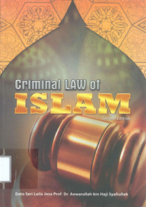 CRIMINAL LAW OF ISLAM SECOND EDITION