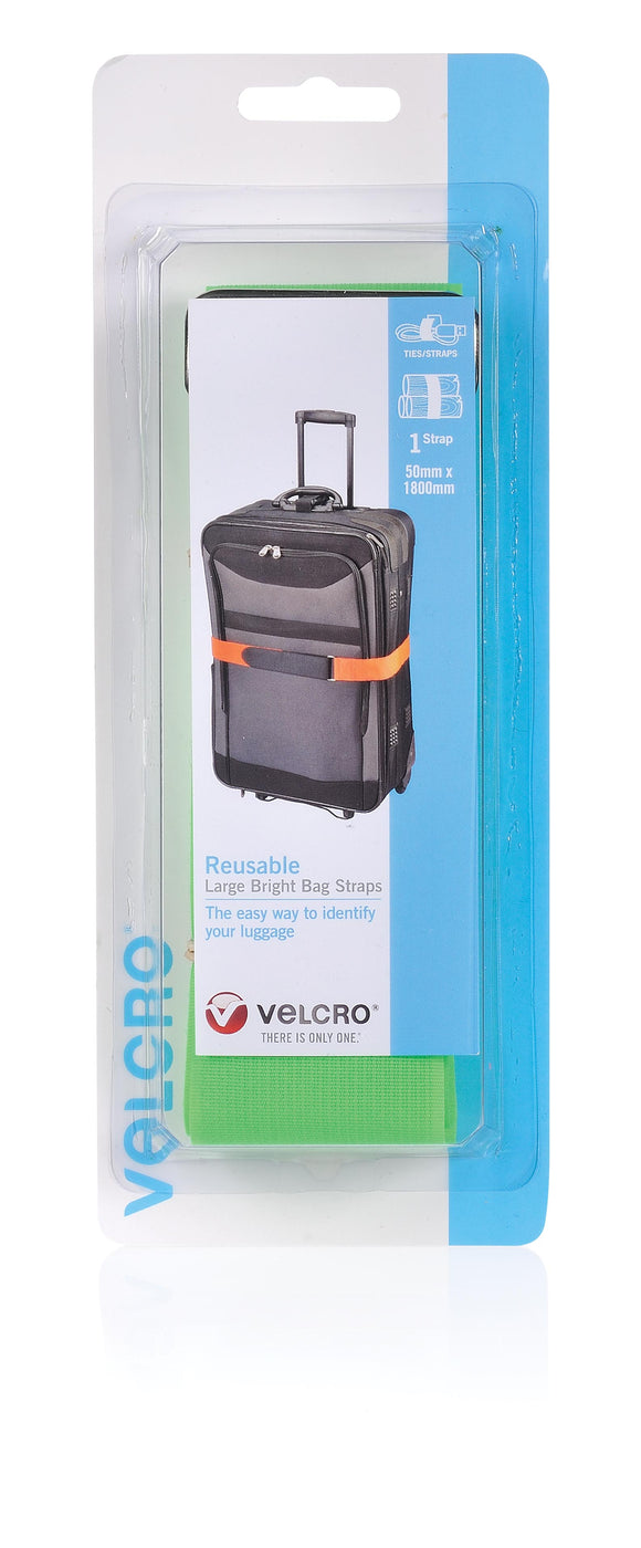VELCRO® Brand Bright Luggage Bag Straps (7 Colors)
