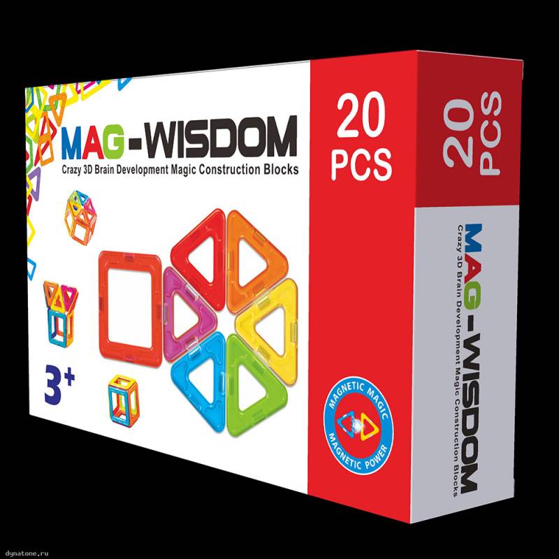 Mag-wisdom 3d Brain Development Magic Construction Blocks