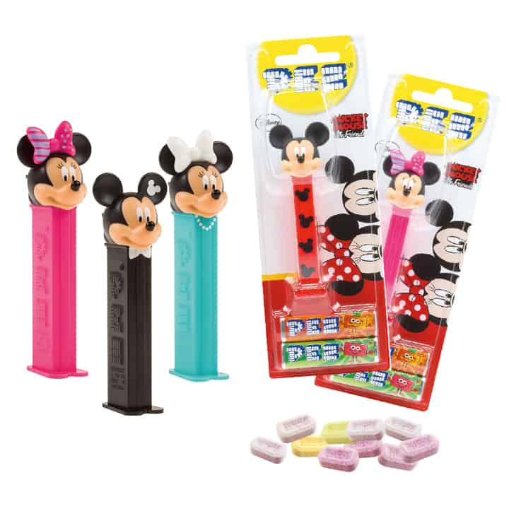 PEZ FIGURE MACHINE WITH CANDY