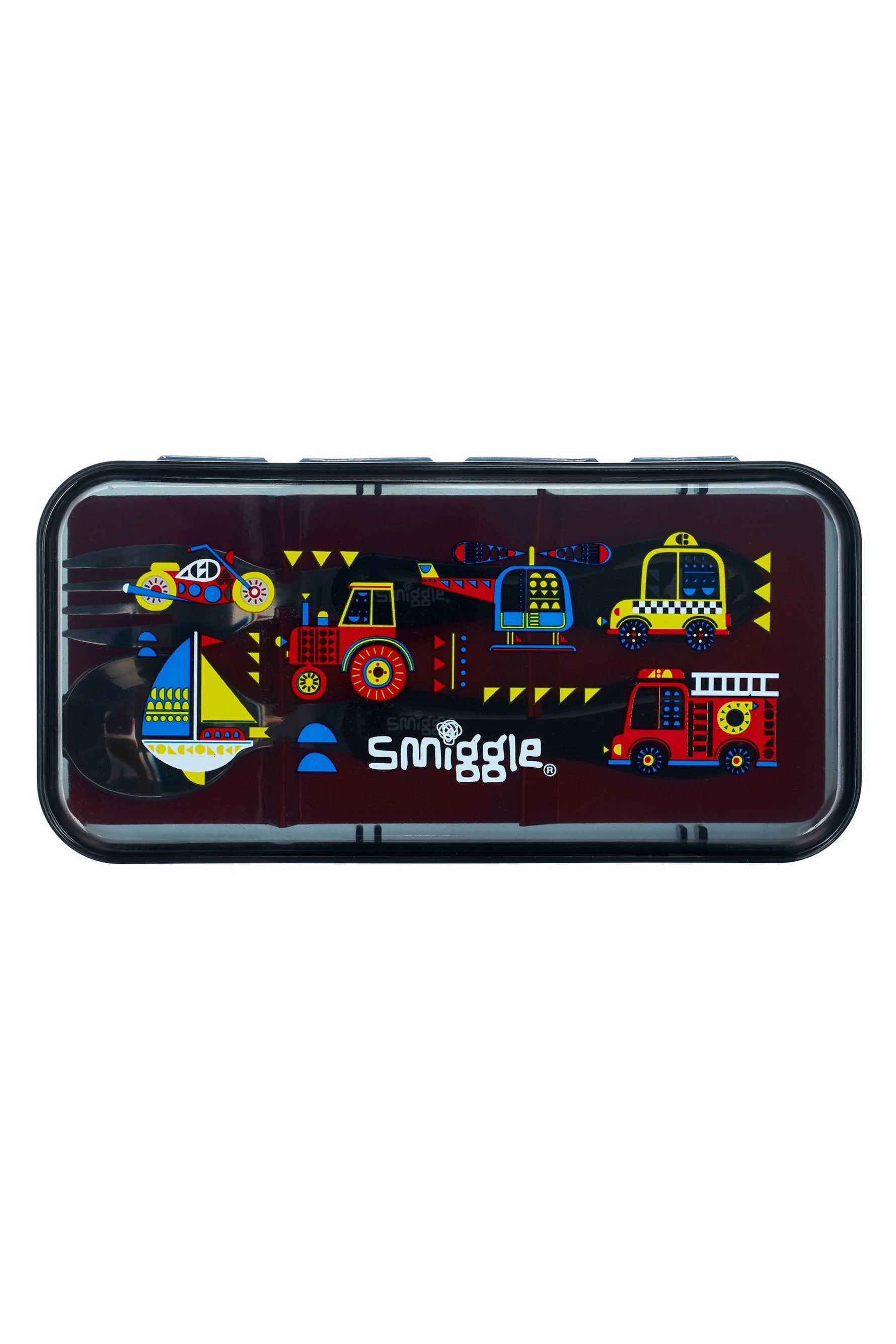 Smiggle Big Adventures Teeny Tiny Cutlery Set