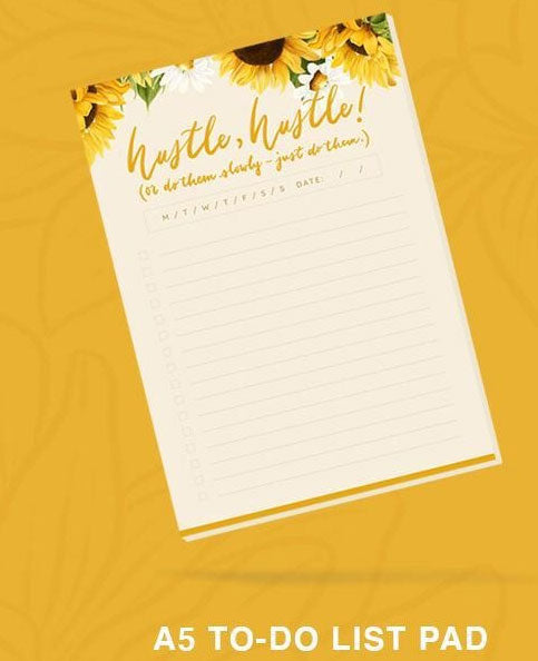 SUNFLOWER: A4 PLANNER & A5 TO-DO LIST