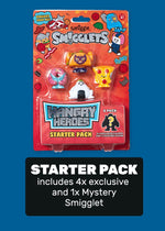 Smiggle Smigglets Starter Pack (Hangry Heroes & Party Mix)