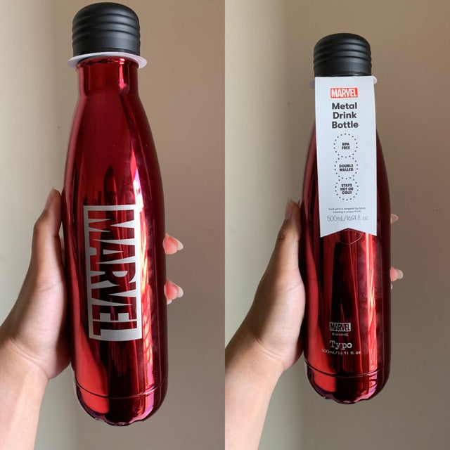TYPO MARVEL PREMIUM METAL DRINK BOTTLE