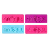 Smiggle Jumbo Eraser with raised Smiggle logo