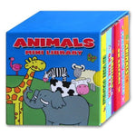 Mini Library Board Books for Toddlers, Children, Babies