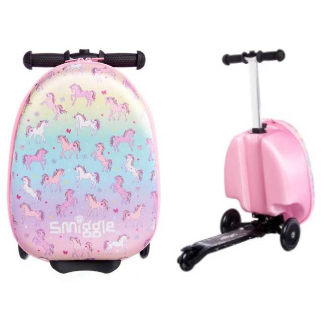Smiggle Scooter School Bag and Travel Suitcase