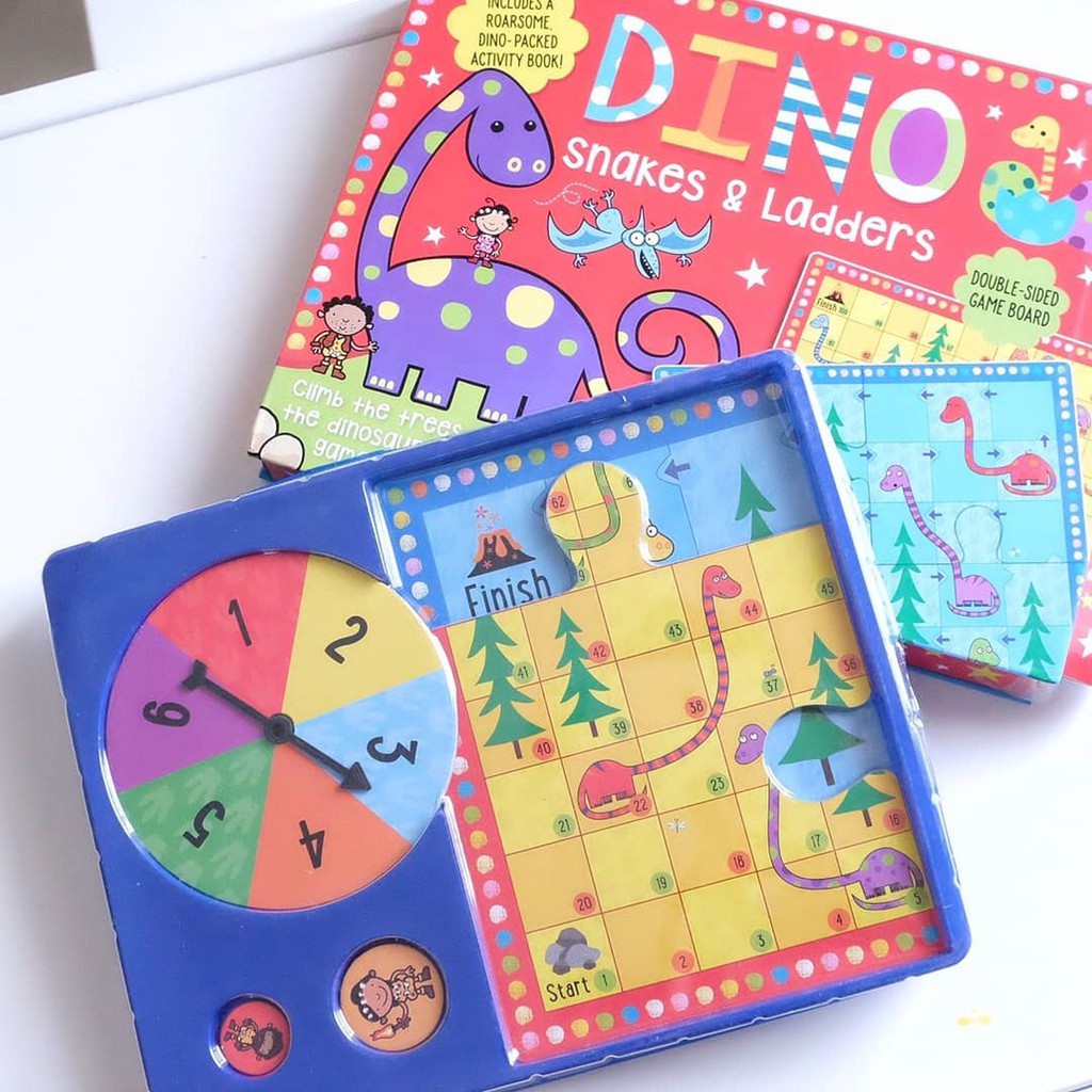 Dino Snakes & Ladders Box Set