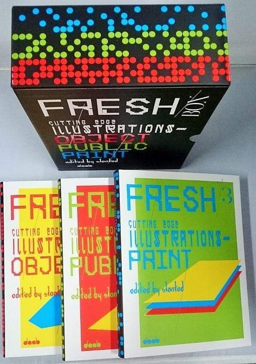 Fresh Box: Cutting Edge Illustrations 3 Vol. Box Set