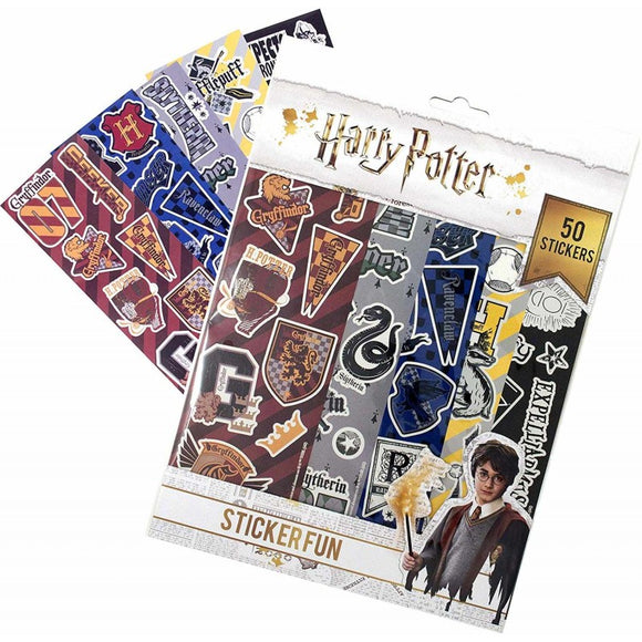 Harry Potter Gadget Decals 50pcs Re-usable Stickers