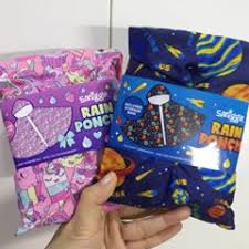 SMIGGLE RAIN PONCHO: UNICORN & SPACE