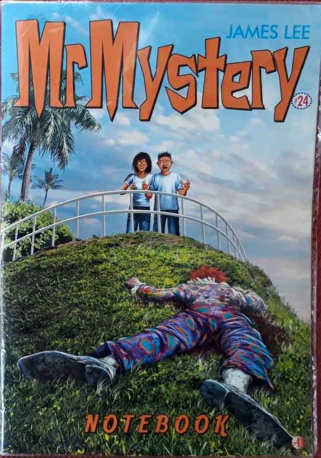 MR MIDNIGHT & MR MYSTERY NOTEBOOK BY JAMES LEE