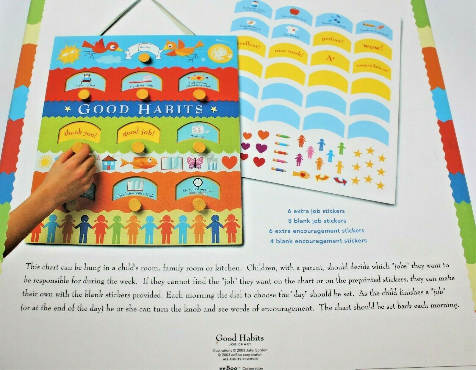 Good Habits To Remember Everyday : Interactive Wall Chart