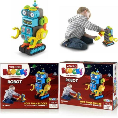 Velcro Kids Construction Set Building Blocks Robot
