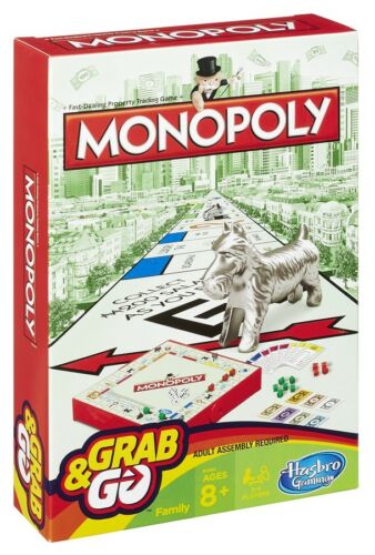 Hasbro Monopoly Grab & Go Game