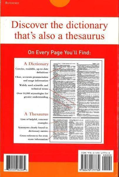 Webster's New Dictionary and Thesaurus