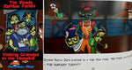 The Zeads Zombie Family: Visiting Grandpa in the Hospital (Coloring Bookset)
