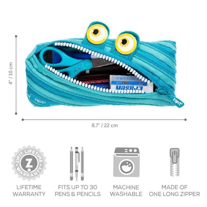 ZIPIT: ZIPSTERS MONSTER POUCH : GRILLZ & WILDLINGS